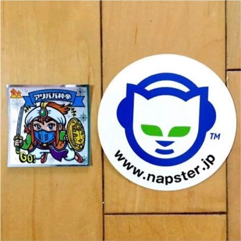 NAPSTER ロゴ•ステッカー×7枚セット NAPSTER ロゴ•ステッカー×7枚セット Napster